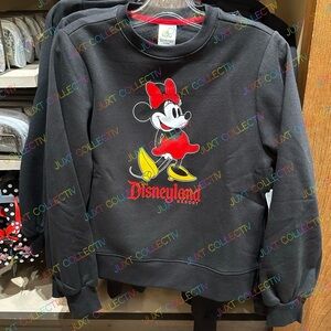 Disneyland Minnie Mouse Pullover Crewneck Sweatshirt